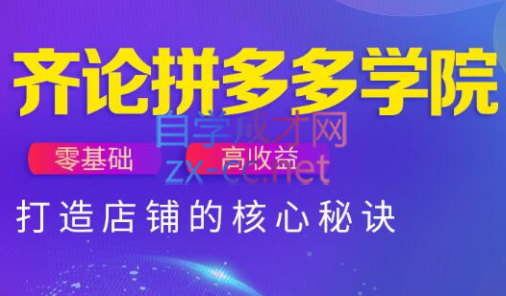齐论拼多多vip课程-ai轻创