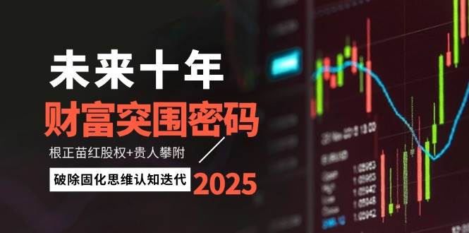 未来十年财富突围密码：根正苗红股权+贵人攀附，破除固化思维认知迭代-ai轻创