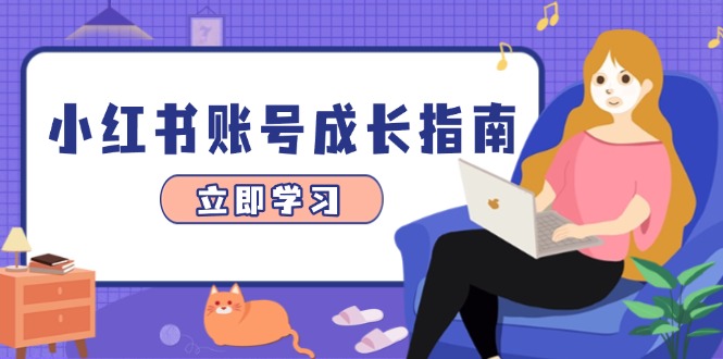 小红书账号成长指南，爆款选题+精准定位+数据分析，系统提升账号变现能力-ai轻创