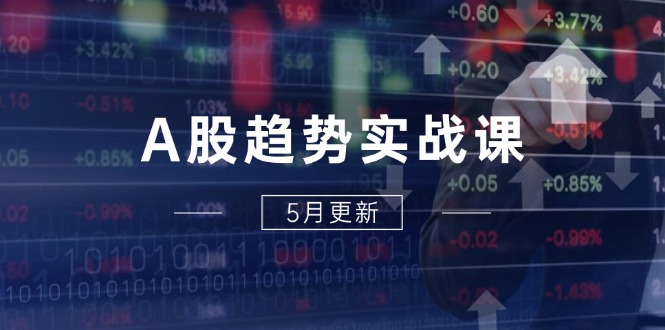 A股趋势实战课：主力动向+政策红利，2025全年策略5月更新-ai轻创