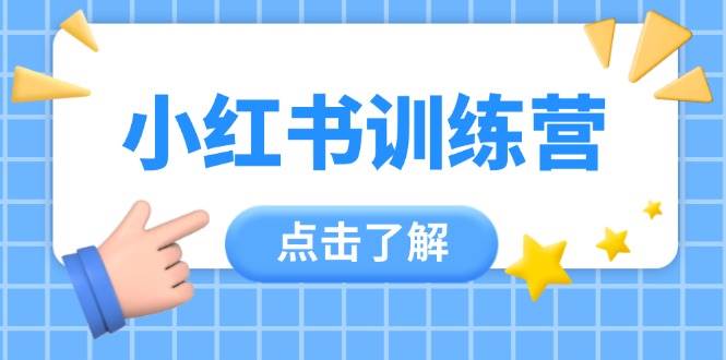小红书训练营，助小白入门，掌握技巧变达人，课程实操又全面(12节课)-ai轻创