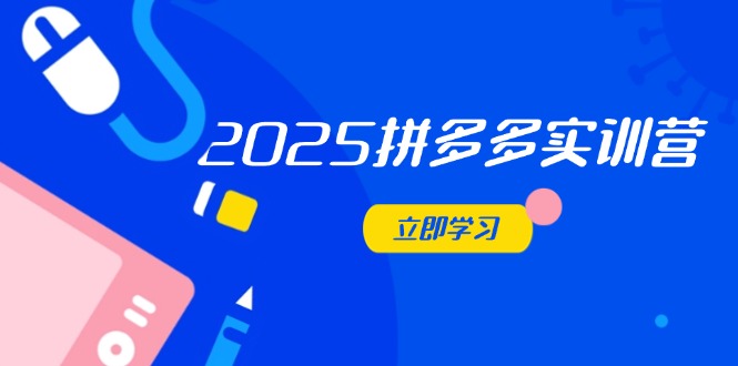 2025拼多多实训营：深度剖析运营关键，助力电商人快速提升-ai轻创
