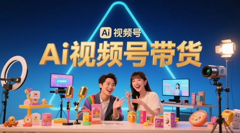 风口已至！AI视频号带货轻松月入过1W，99%的普通人却卡在内容制作门槛-ai轻创