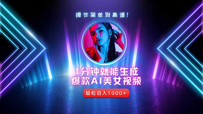 2025年最强副业：用AI做短视频，从零开始打造爆款账号！-ai轻创