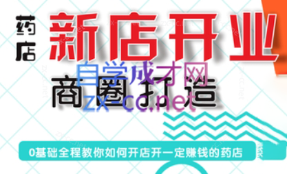张云老师·药店新店开业商圈打造-ai轻创